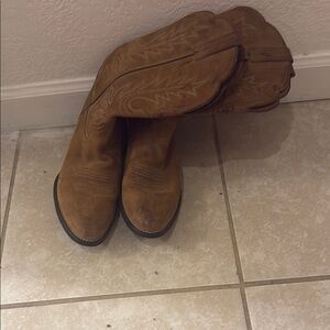 Ariat Tan Leather Boots